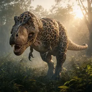 Leopard + Tyrannosaurus rex